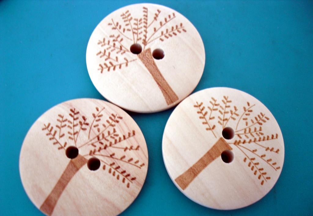 激光打標紐扣樣品圖