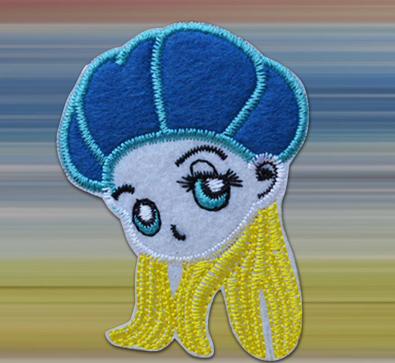 服裝貼布繡、花系婚紗