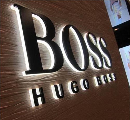 發光字激光加工樣品圖